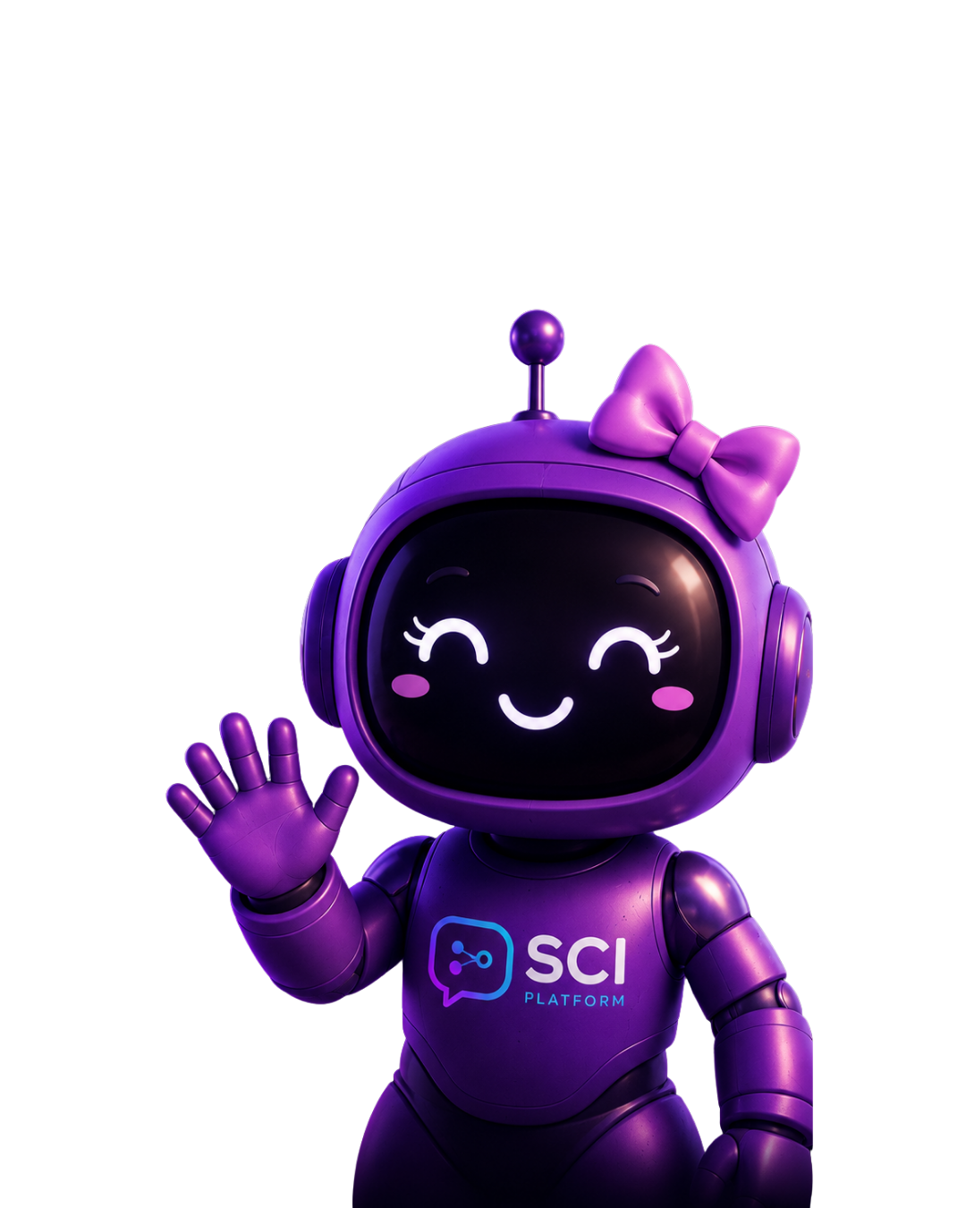 Mara, robô oficial do SCI Platform